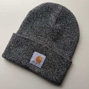 Carhartt Acrylic Knit Cuffed A18 Watch Beanie - Black/White